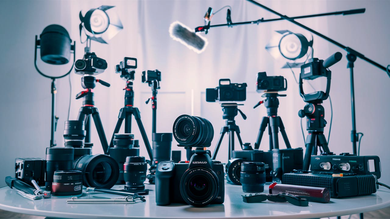 Equipamento audiovisual Azeitona Criativa